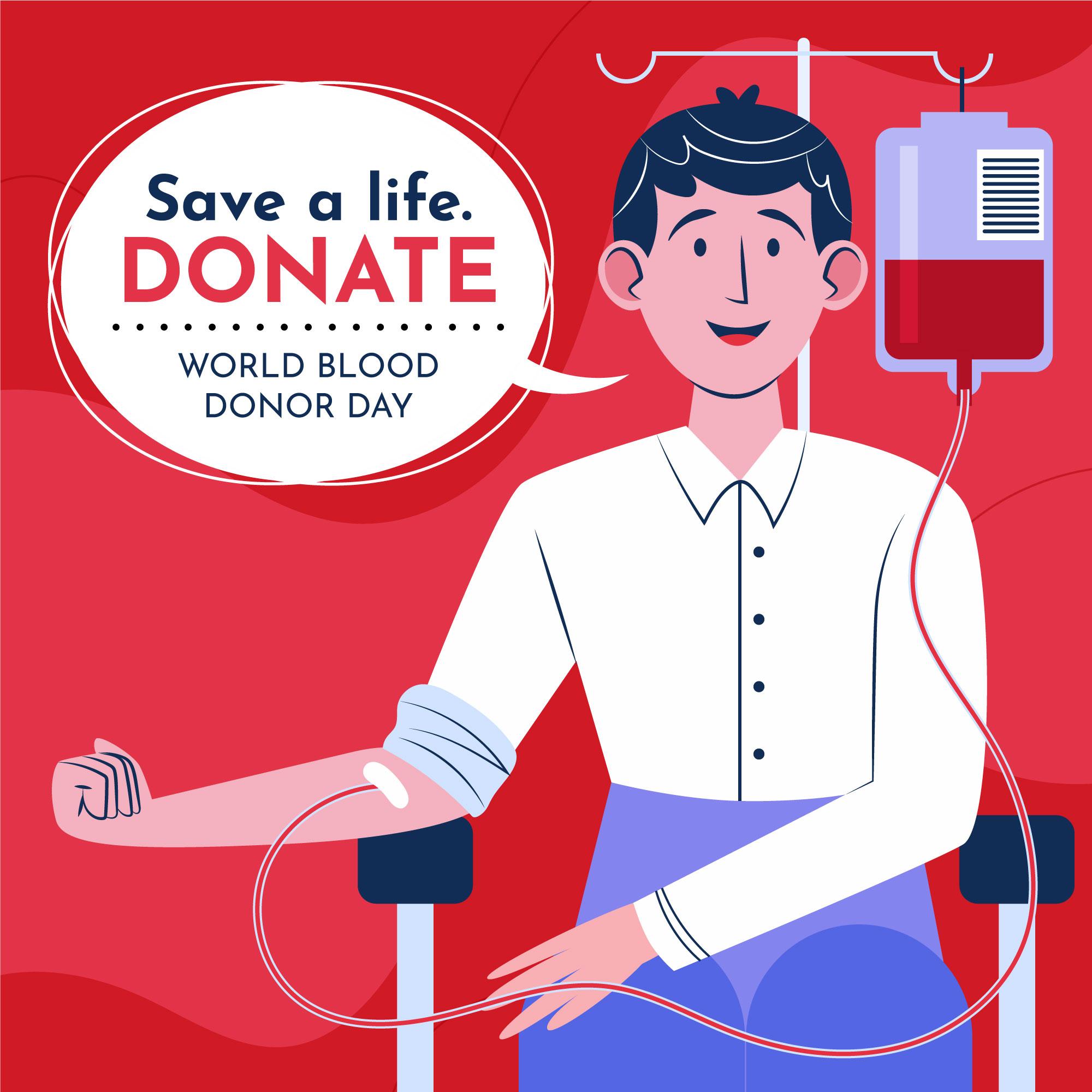 Blood donation — Save a life with MediMapster